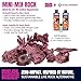 Real Reef Reef-Ready Rock, 25 lb Mixed Box (10-15 pcs) - Artificial Live Rock for Saltwater & Reef Aquariums 20-40 Gallons, Includes Dr. Tim’s Fishless Cycling System