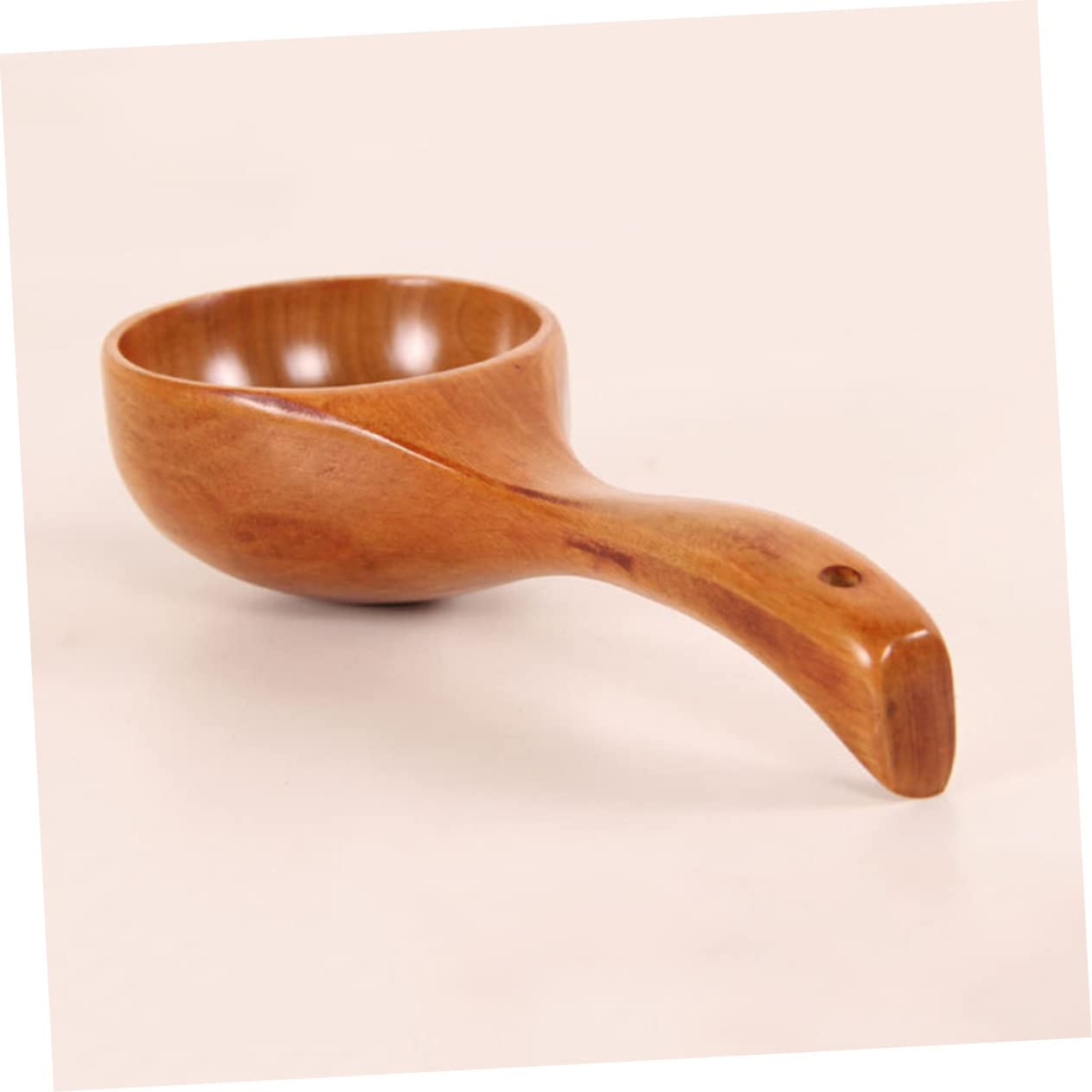 OFFSCH Vintage Wooden Tablespoon Scoop Multifunctional Kitchen Tool for Serving Rice Soups and More Material for Home Cooking and Dining