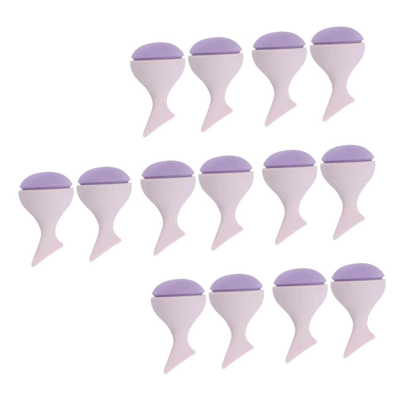 FRCOLOR 14 piezas de belleza huevo bb esponja mezcladora de maquillaje almohada herramientas de maquillaje bocanadas herramientas cosméticas cara huevo maquillaje almohadilla polvo borla de