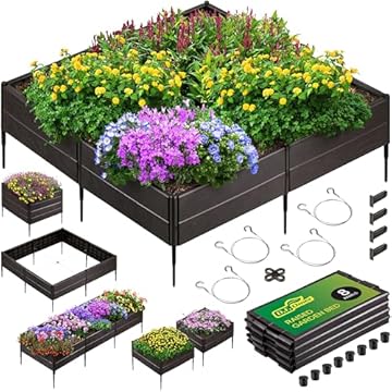 recycled plastic garden beds