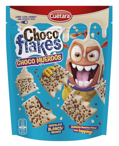 Choco Flakes Choco Muerdo con Chocolate Blanco 87g ZIP