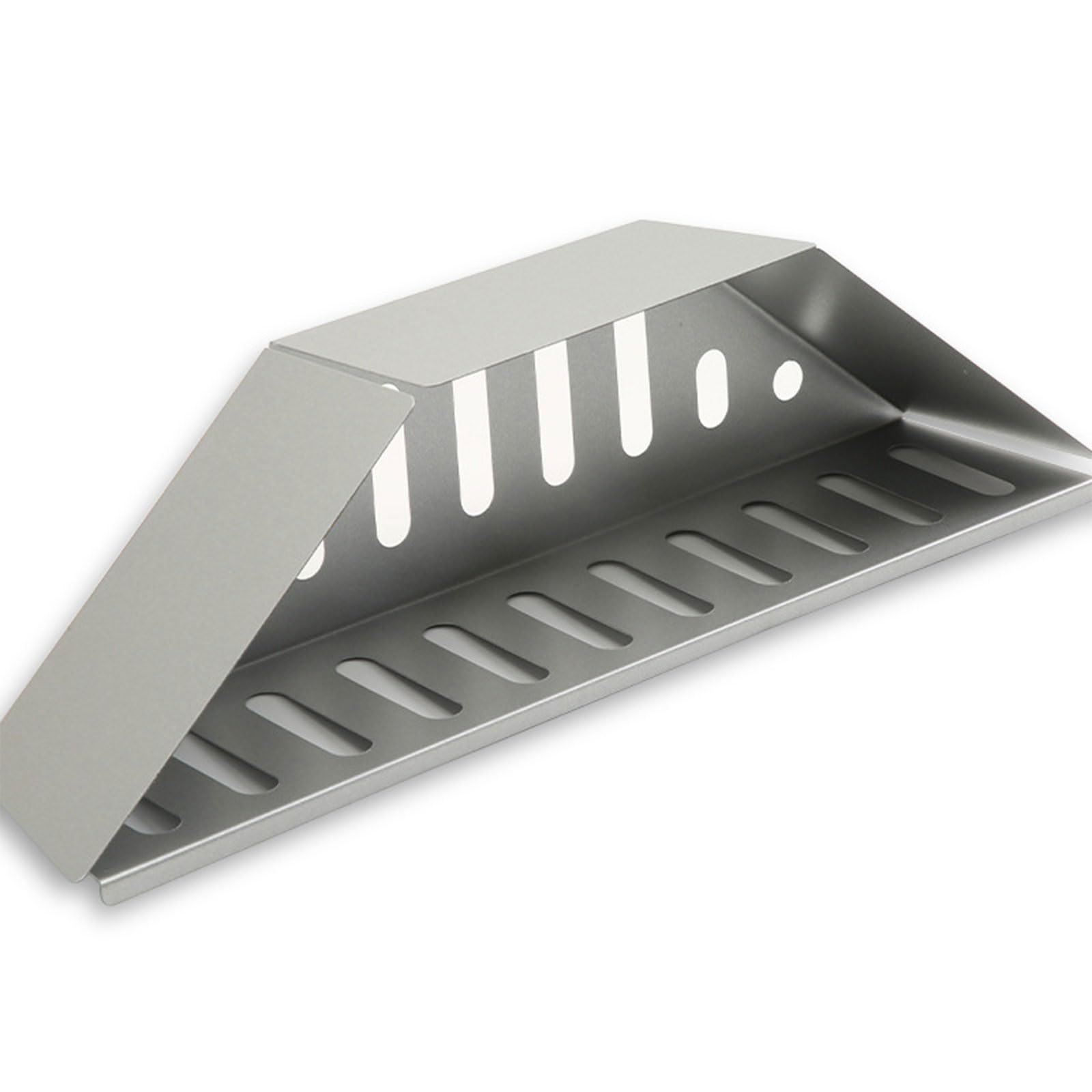 Grande cestino per carbonella alluminizzato per barbecue e carburanti, adatto per barbecue a carbonella da 57 cm in su