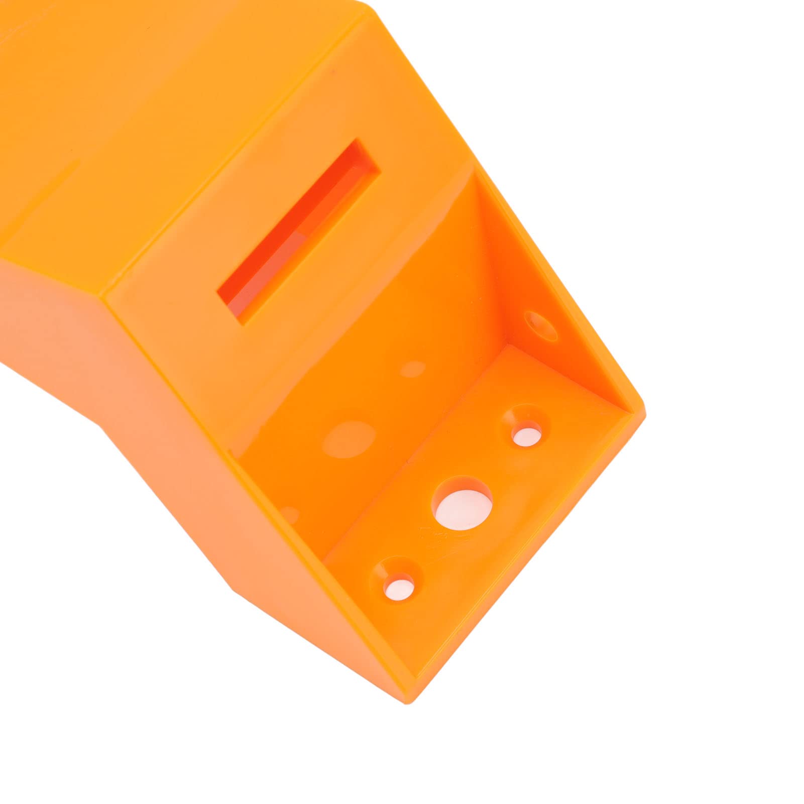 Mumusuki Support de Support de boîteille de Gaz, Support Mural de boîteille avec Vis D'expansion et Chaîne de Sécurité Prise en Charge(Orange)