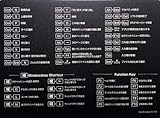 マウスパッド モノクロ キーボード�