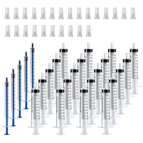 Generic 20 Stück Spritzen Set mit Kappen