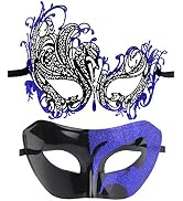 IETANG Couple Half Venetian Masquerade Mask for Parties