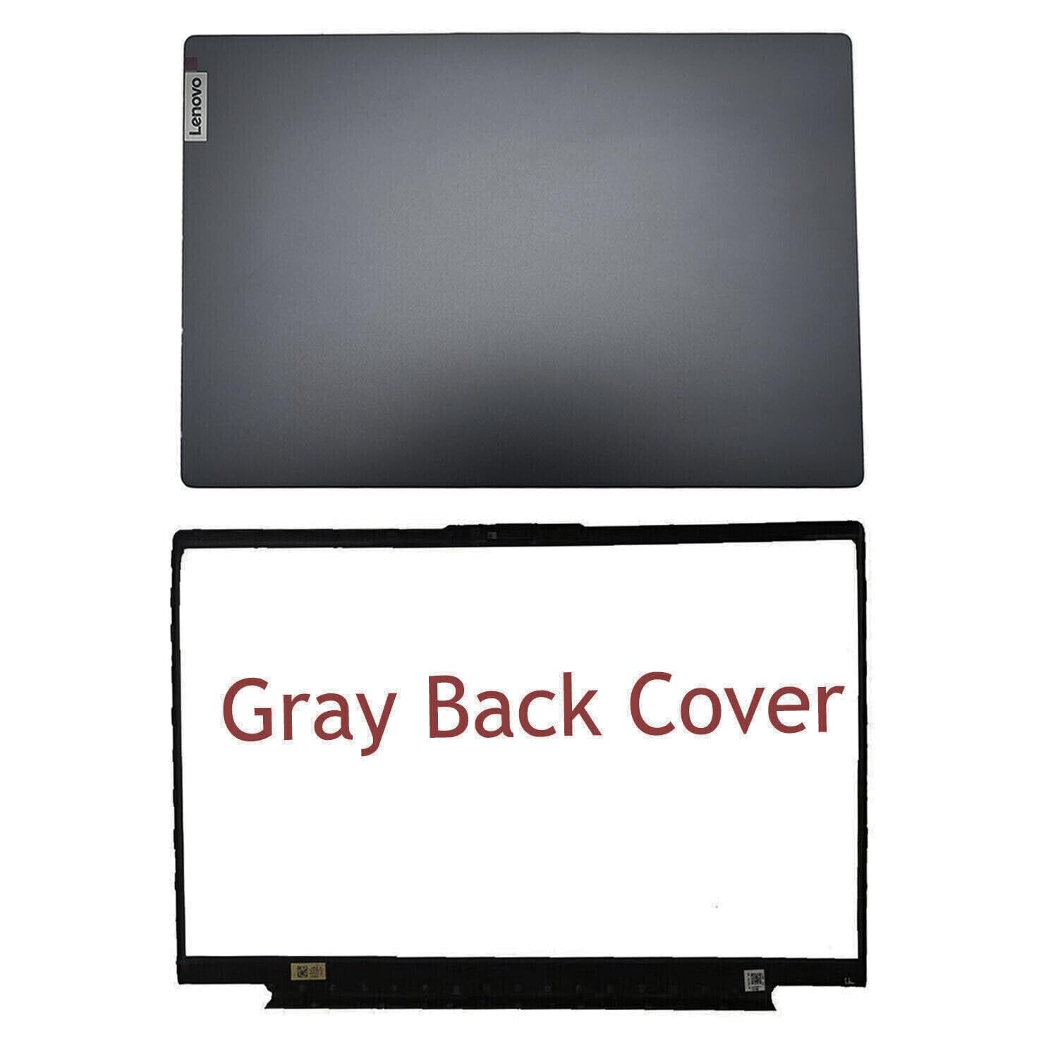 Ersatz-Laptop-LCD-Abdeckung, Scharniere für Lenovo Ideapad 5 15IIL05 15ARE05 15ITL05 15ALC05 5-15IIL05 5-15ARE05 5-15ARE05 5-15ITL05 5-15ALC05 5CB0X56073 5CB0Z3 1048 (Grau)