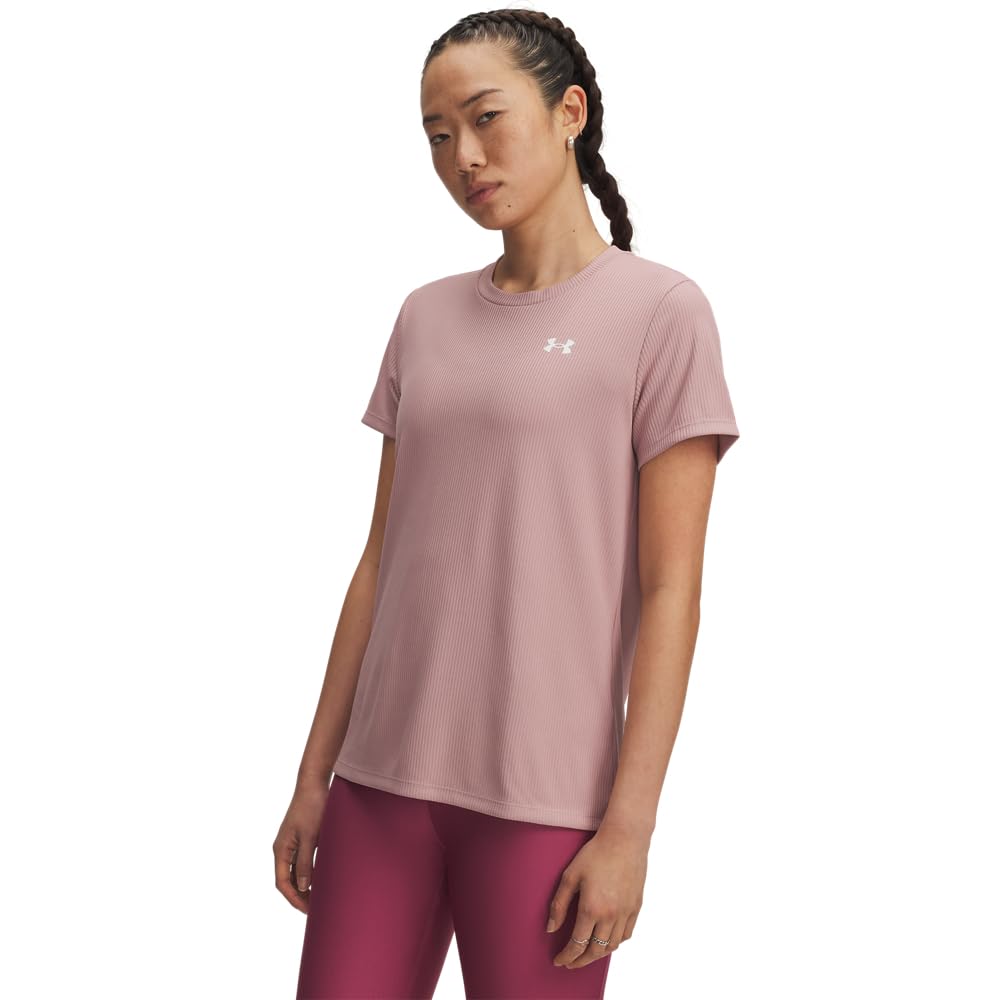 Under Armour Kadın Tech Nervürlü Kısa Kollu Bisiklet Yaka