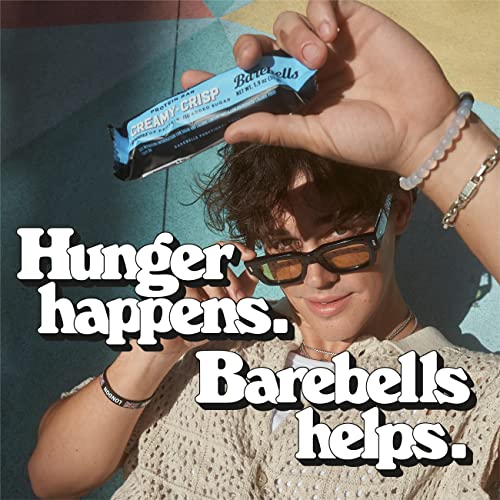 Barebells Protein Bars Creamy Crisp - 12 Count, 1.9Oz Bars - Protein Snacks With 20G Of High Protein - Chocolate Protein Bar With 1G Of Total Sugars - Perfect On The Go Protein Snack & Breakfast Bars #TOP4
