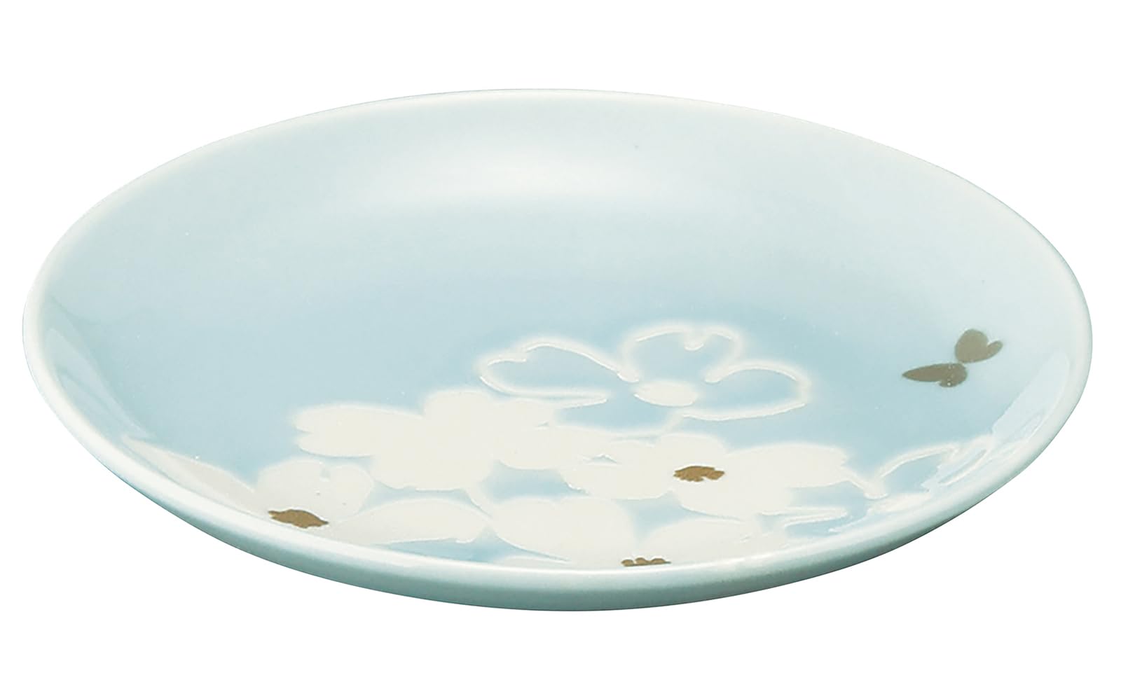 花柄食器セット 5カップ 5プレート Amazon｜ハナエモリ 小皿 取り皿 プレート 皿 直径14cm 5枚