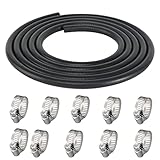 kraftstoffleitung 8mm edelstahl 【Verdicktes Ölrohr】 Die Wandstärke des Ölrohrs beträgt 3-3,5 mm und ist in drei Schichten unterteilt: Innenrohr, Außenrohr und mittlere Verstärkungsschicht. Die Innen- und Außenschläuche bestehen aus Gummi, und die mittlere Verstärkungsschicht ist mit Nylonfasern geflochten. Ölbeständig, kältebeständig, alkoholbeständig. Mit dem dicken Schlauch können Sie sich wohl fühlen, ohne sich Gedanken über Lecks machen zu müssen.