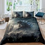 sonicpony Duvet Cover Set Full Queen Size Dinosaur...
