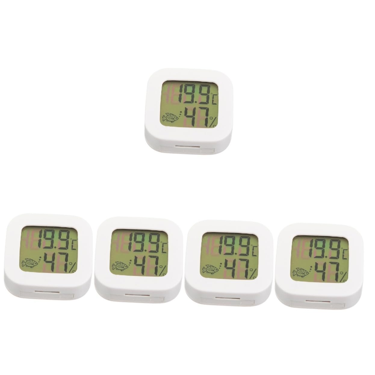 YARNOW 5Pcs Thermomètre pour Aquarium Accessoires pour Aquarium Thermomètre pour Poisson De Compagnie pour Température De l'eau Accessoires pour pour