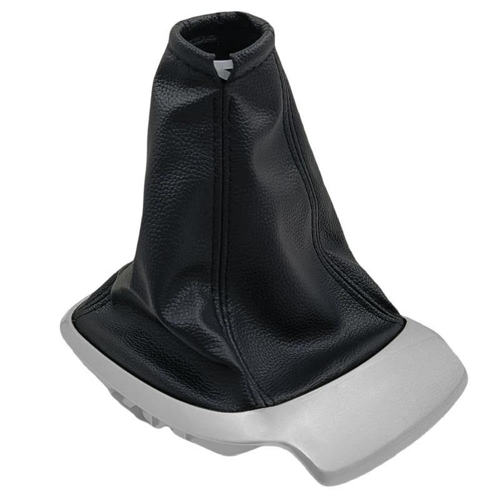 HYASDBWE Gear Shift Cover Gaiter Boot Shifting for Chevrolet for Aveo for Sonic T300 2011-2015 Manual Gearbox Gaiter Shifter Collars Gear Shifter Parts(Silver)