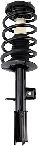 Miniatura 124 de TRQ Kit de suspensión delantera, conjunto de amortiguadores y resortes, barra estabilizadora, enlace estabilizador compatible con Chevrolet