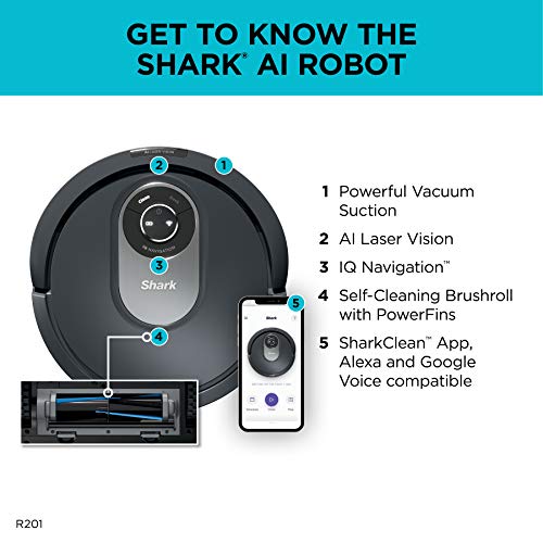 Shark RV2001 Ai Robot Vacuum, Smart Mapping thumb #11