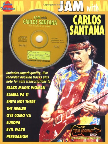 Jam with Carlos Santana: Guitar/Vocal, Book & CD