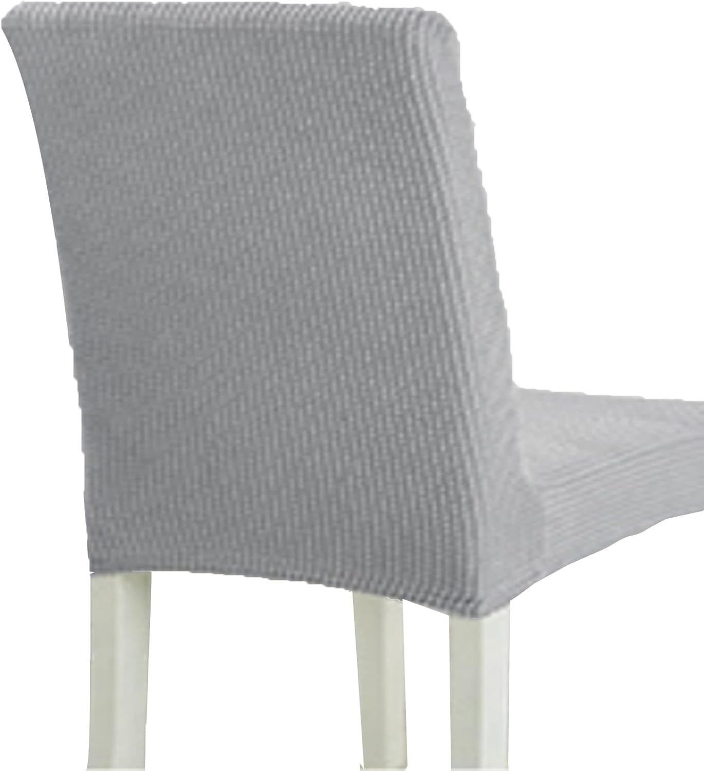 Extra Large High Back Spandex Stretch Dining Chair Cover Removable Party Home (Light Green, 6)