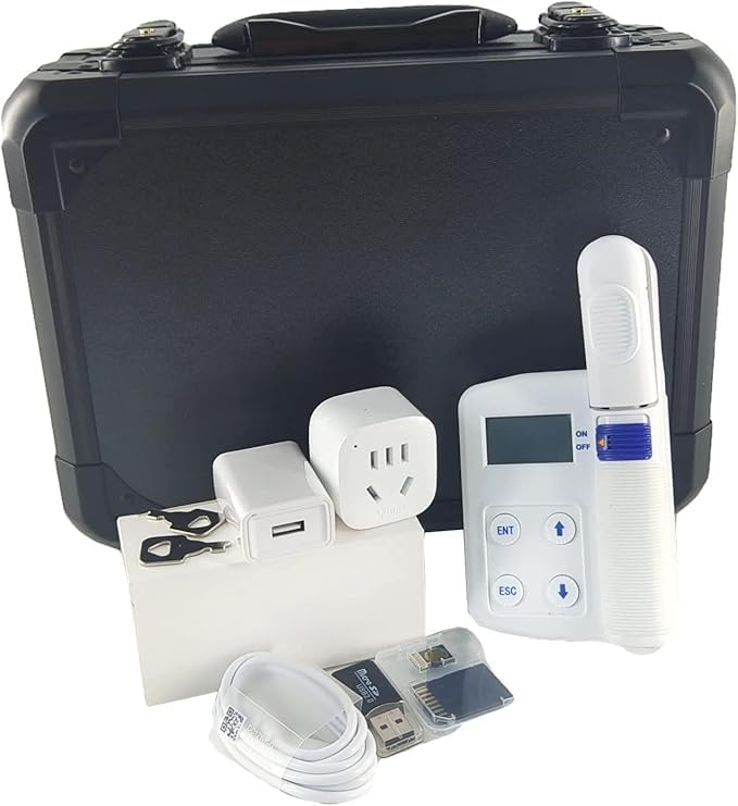 Chlorophyll Meter Tester Plant Leaf Chlorophyll Measuring Instrument with Measuring Range Chlorophyll 0.0-99.99SPAD Nitrogen 0.0-99.99mg/g 16GB Data Storage