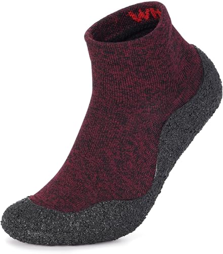 WHITIN Grip Sock Shoes for Men Minimalist Hospital Wide Size...