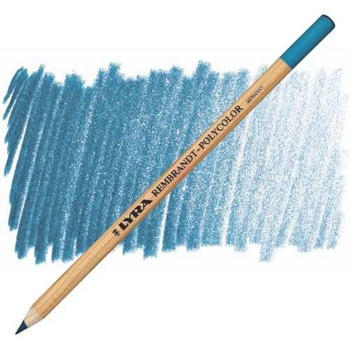 Lápiz artístico LYRA Rembrandt Polycolor azul pavo real miniatura 2