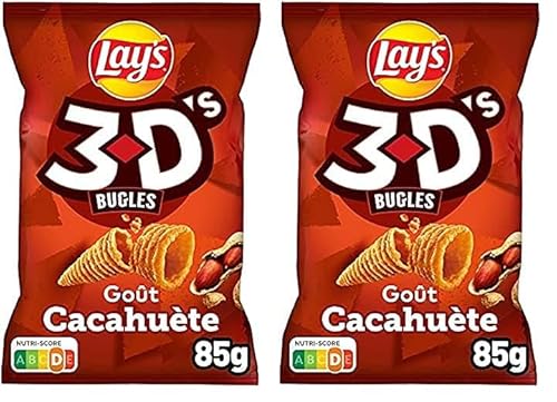 Lay' 3d' biscuits apéritif saveur cacahuète le sachet de - vue 2