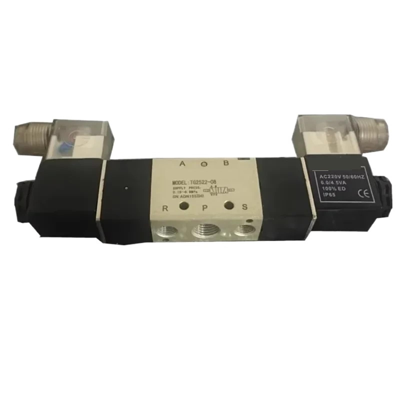 Électrovanne double bobine 4V220-08 pour stopper les pannes d'air comprimé