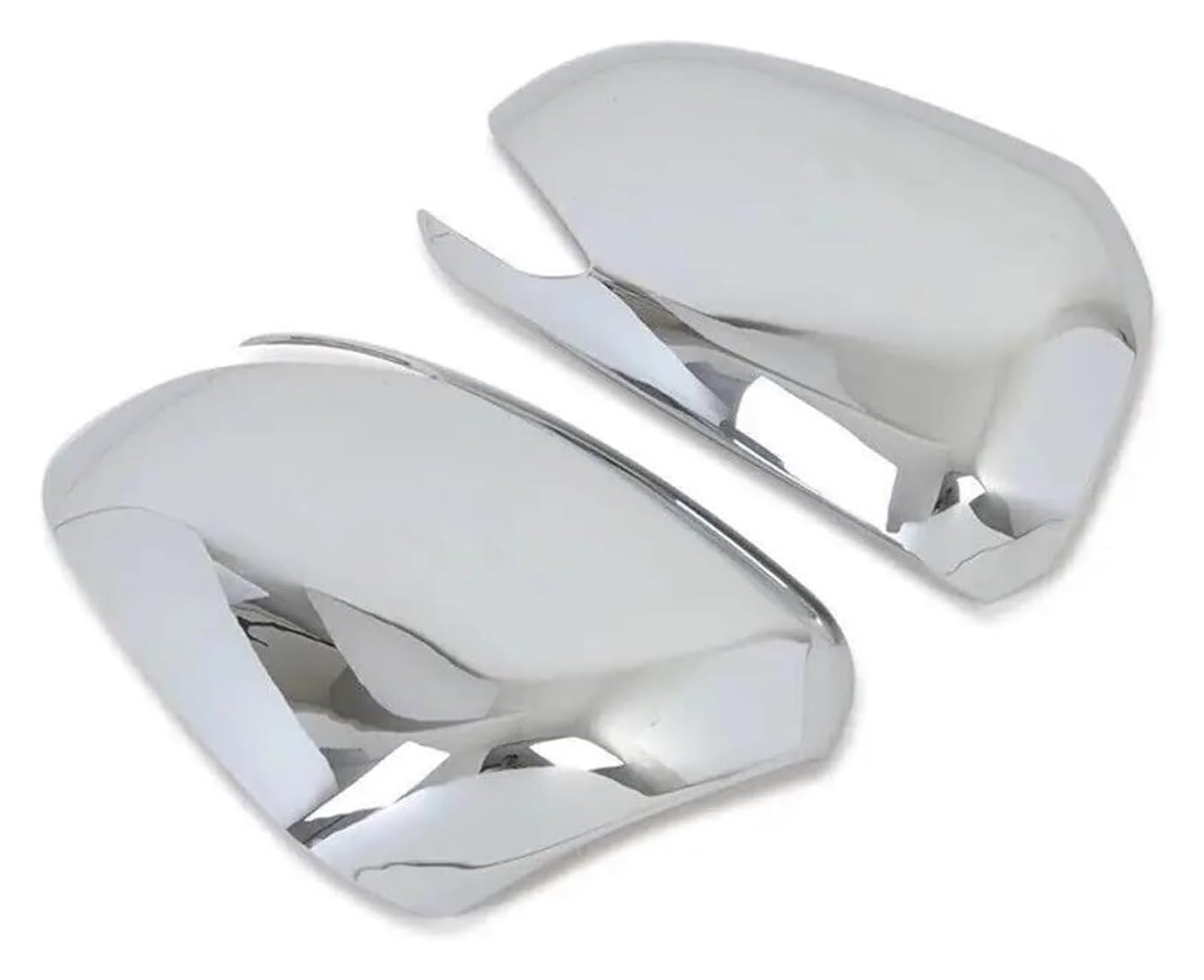 Jsrvqkms Silver Rear View Mirror Cap For Hyundai For Santa Fe 2019-2023 Side Wing Mirror Cover Car Rearview Sticker Exterior Trim Carbon Fiber(Silver)