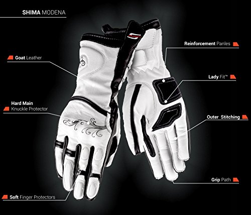 SHIMA MODENA, Estivi in Pelle Donna Protettivo