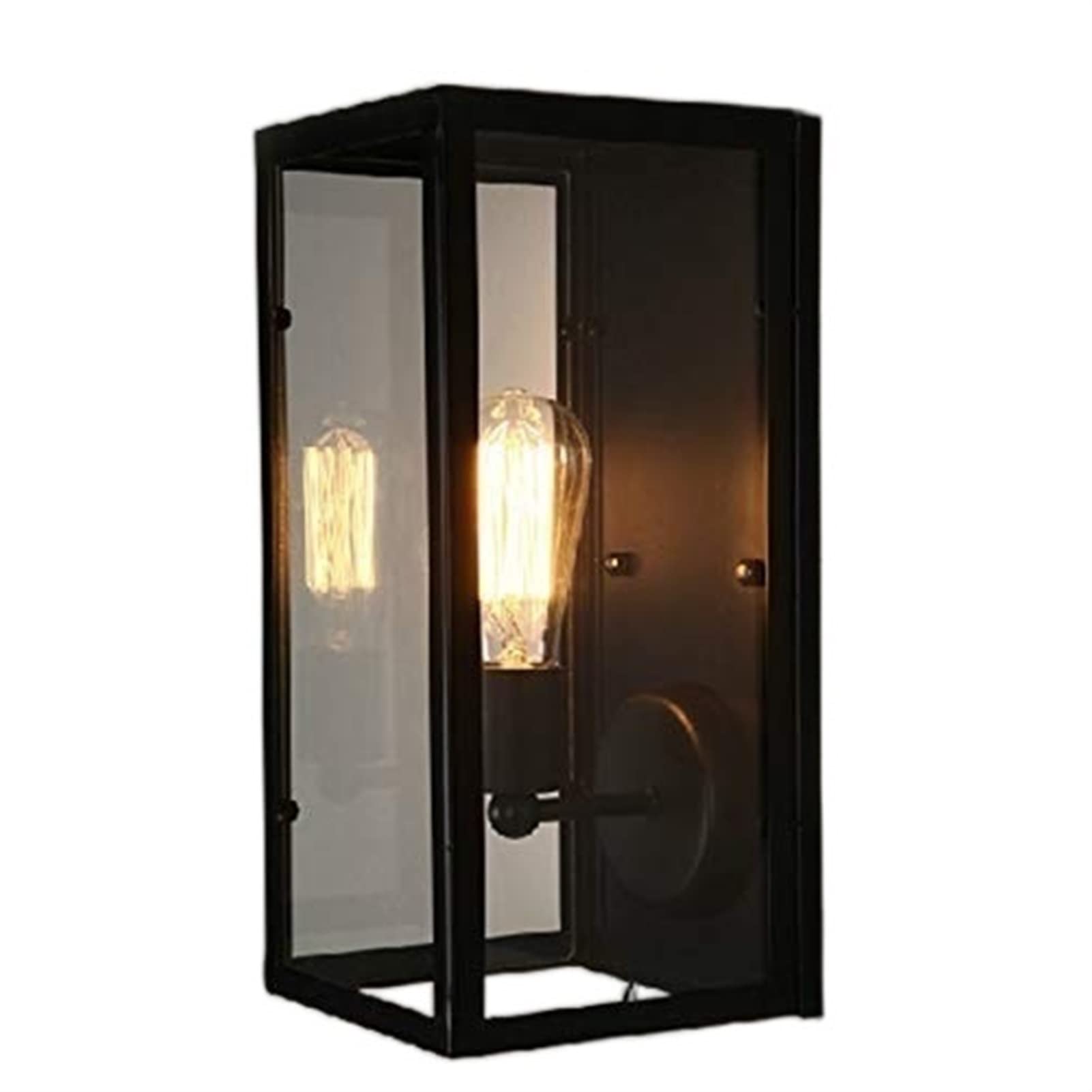 Luminaire de balcon rétro européen avec douille E27 pour créer une ambiance chaleureuse