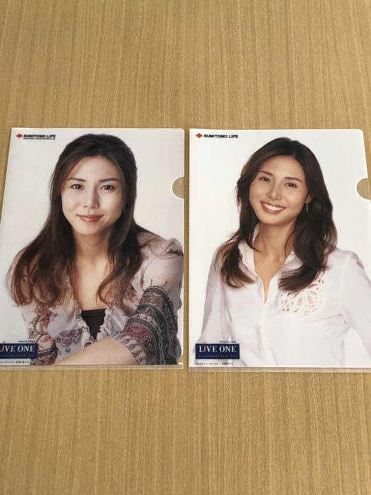 クリアファイル　松嶋菜々子　5枚セット Amazon.co.jp: 松嶋菜々子 クリアファイル 5枚セット : 文房具