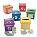 Fun Express - Learn to Recycle Activity Boxes - Educational - Learning Aids - Manipulatives - 54 Pieces