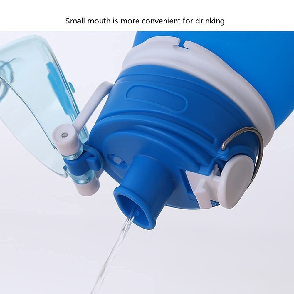Bottiglia di Acqua Pieghevole Bottiglia di Sport Bottiglia in Silicone Bottiglie d'Acqua Pieghevole Portatile 750 ml / 24,8 oz for Viaggi Escursionismo Ciclismo Sport Bottiglia da Campeggio