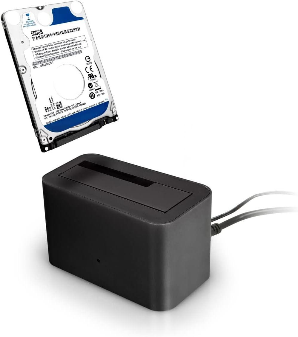 PortDesigns 4TB USB 3.0 Hard Drive Docking Station