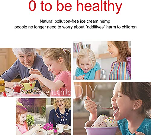 Home Ice Cream Maker Sorbets And Frozen Yogurt Maker Machine Fruit Soft Serve Ice Cream Machine For Home Party Use Bpa Free Zj666 #TOP2