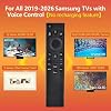 Replacement for Samsung TV Remote, for All 2019-2026 Samsung Remote Control for Smart TV with Voice Control. 2-Year Warranty. #4