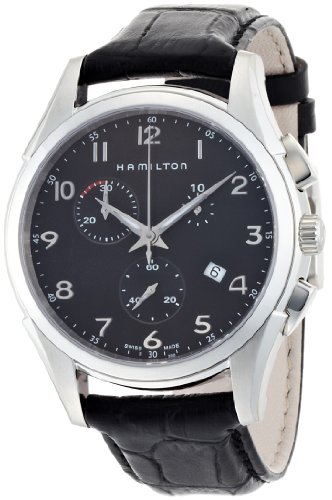 Hamilton Reloj Cronógrafo Para Hombre De Cuarzo Con Correa En Cuero H38612733 Hamilton Reloj Cronógrafo Para Hombre De Cuarzo Con Correa En Cuero H38612733