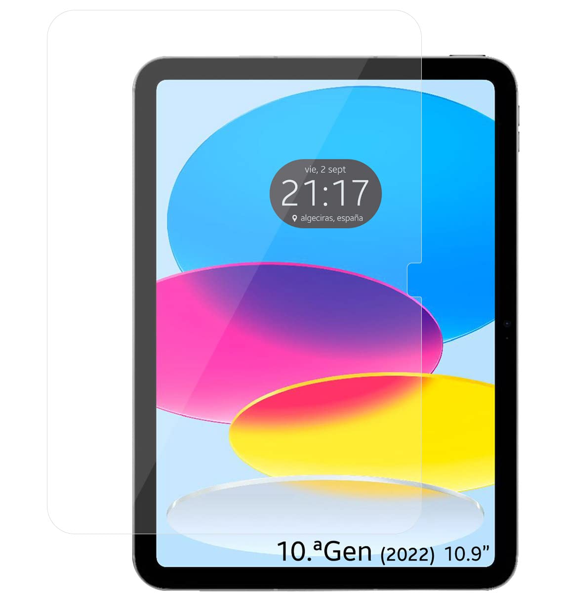 Herize Funda IPad 10a Generación 10,9 Pulgadas Con Protector De - Foto 4