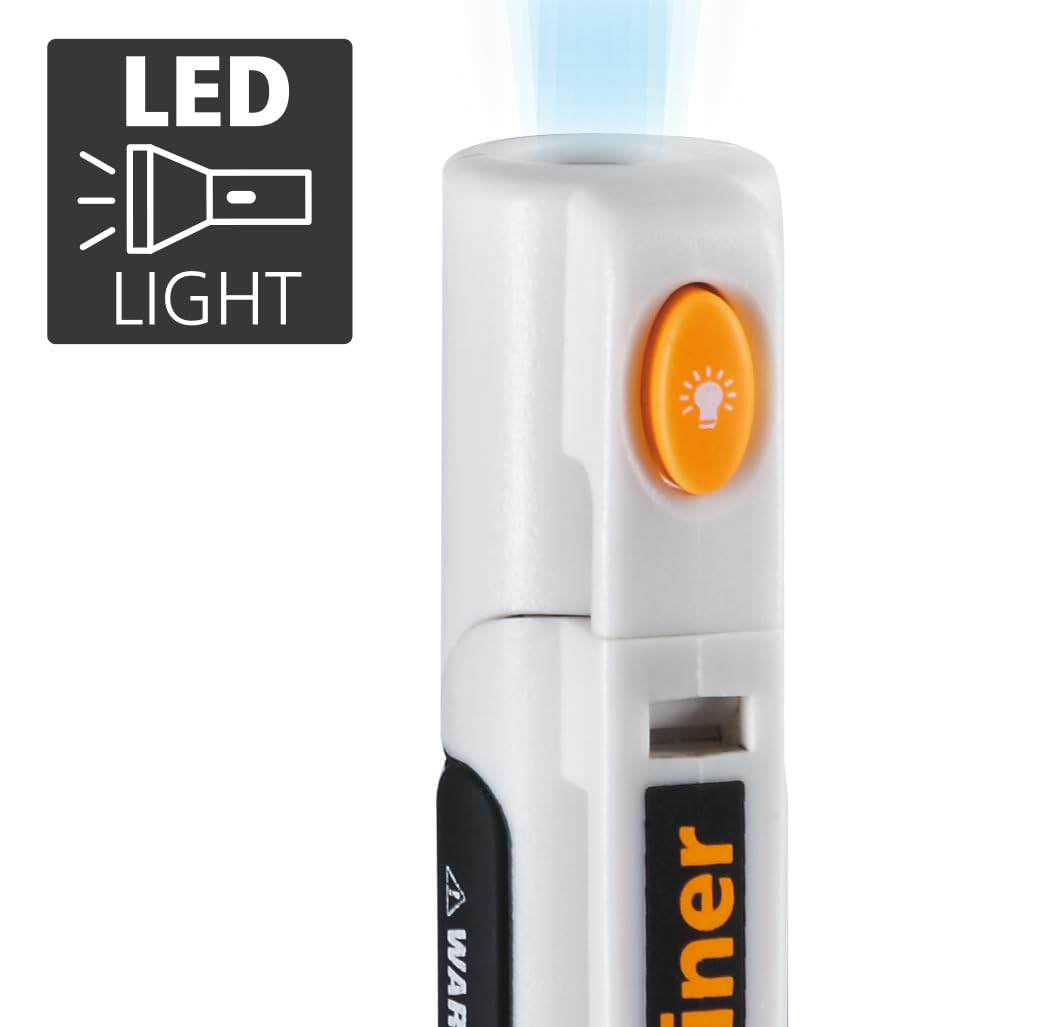 Laserliner ActiveFinder Plus Nero, Bianco tester di elettricità