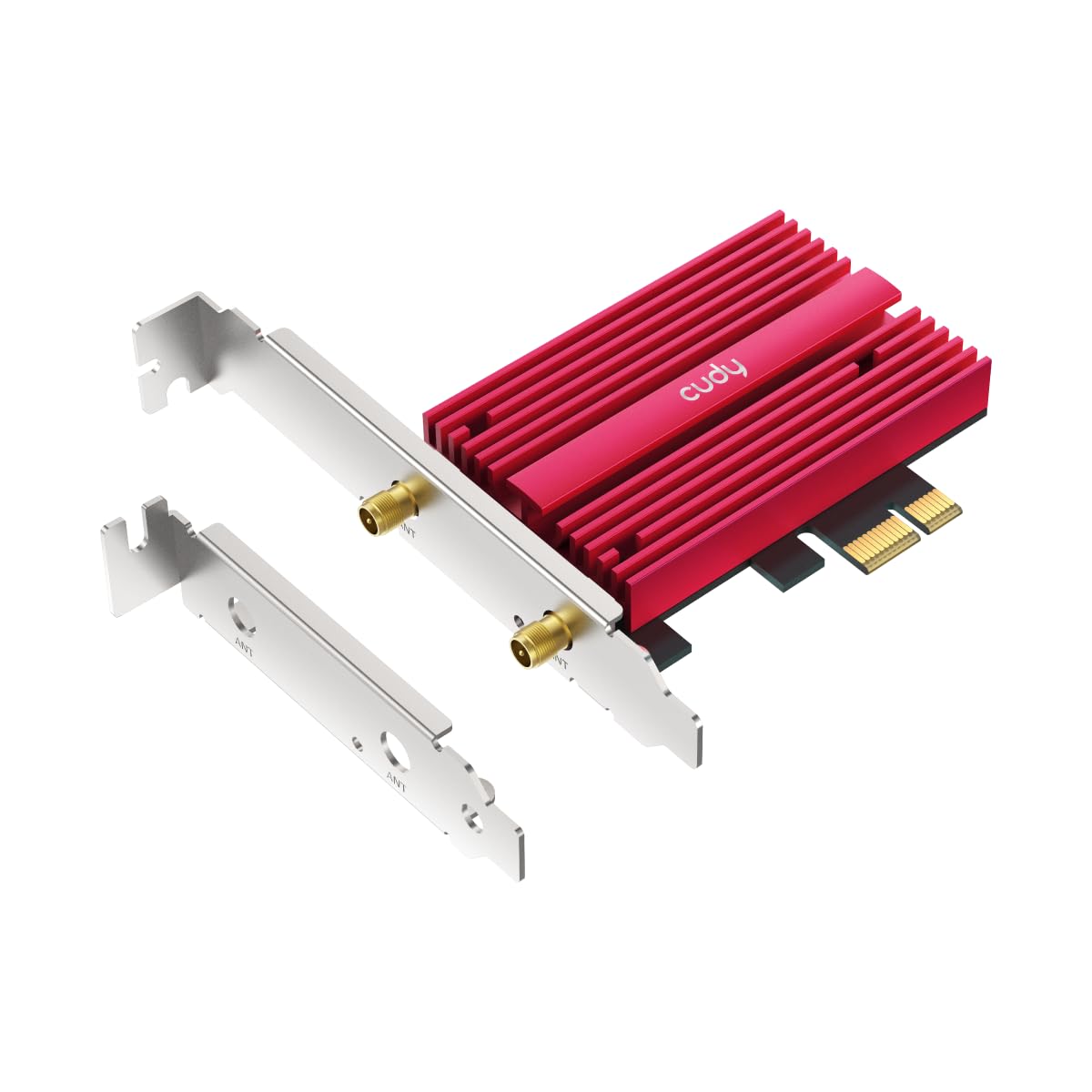 Cudy Tarjeta WiFi 7 WE9300S PCIe WiFi para PC, Adaptador Inalámbrico de Tres Bandas, 6 GHz, Chipset Intel BE200, Bluetooth 5.4, Antena de Alta Ganancia, No Compatible con Plataformas AMD