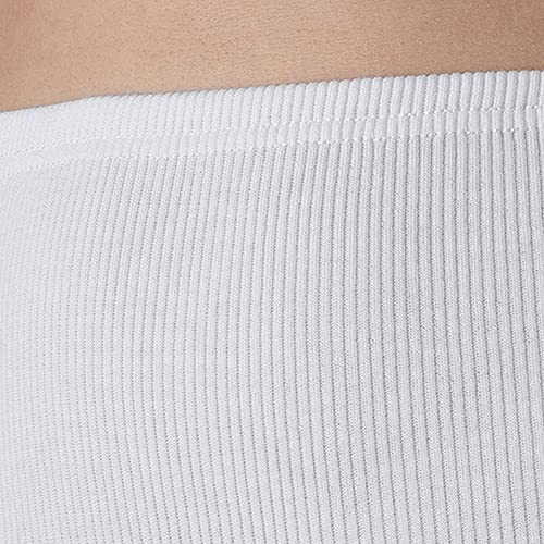 Culottes en coton taille haute femme sous-vêtements blancs respirants lot de 6 classiques - 3