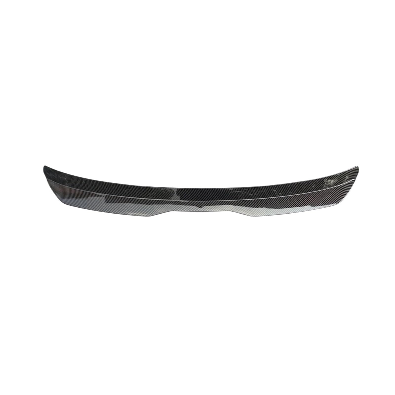 Tylny Spoiler dachowy kompatybilny z SKODA SCALA (2019-UP) Plastik ABS błyszczący czarny tylny spojler samochodu uniwersalne skrzydło spojlera(Carbon fiber pattern)