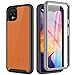 Google Pixel 4 XL Case, Full Body Rugged Case Heavy Duty Protection with Built in Screen Protector, Shock Drop Proof Slim Fit Cover for Google Pixel 4 XL, 6.3″ - Black/Clear, Realproof