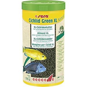 sera Cichlid Green XL Nature Alimento para acuarios – 370 g/ 1000 ml