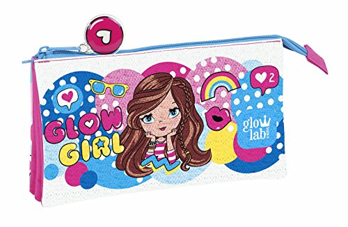 Preisvergleich Produktbild Federmappe für die Schule Glowlab "Sequins" - Offiziell