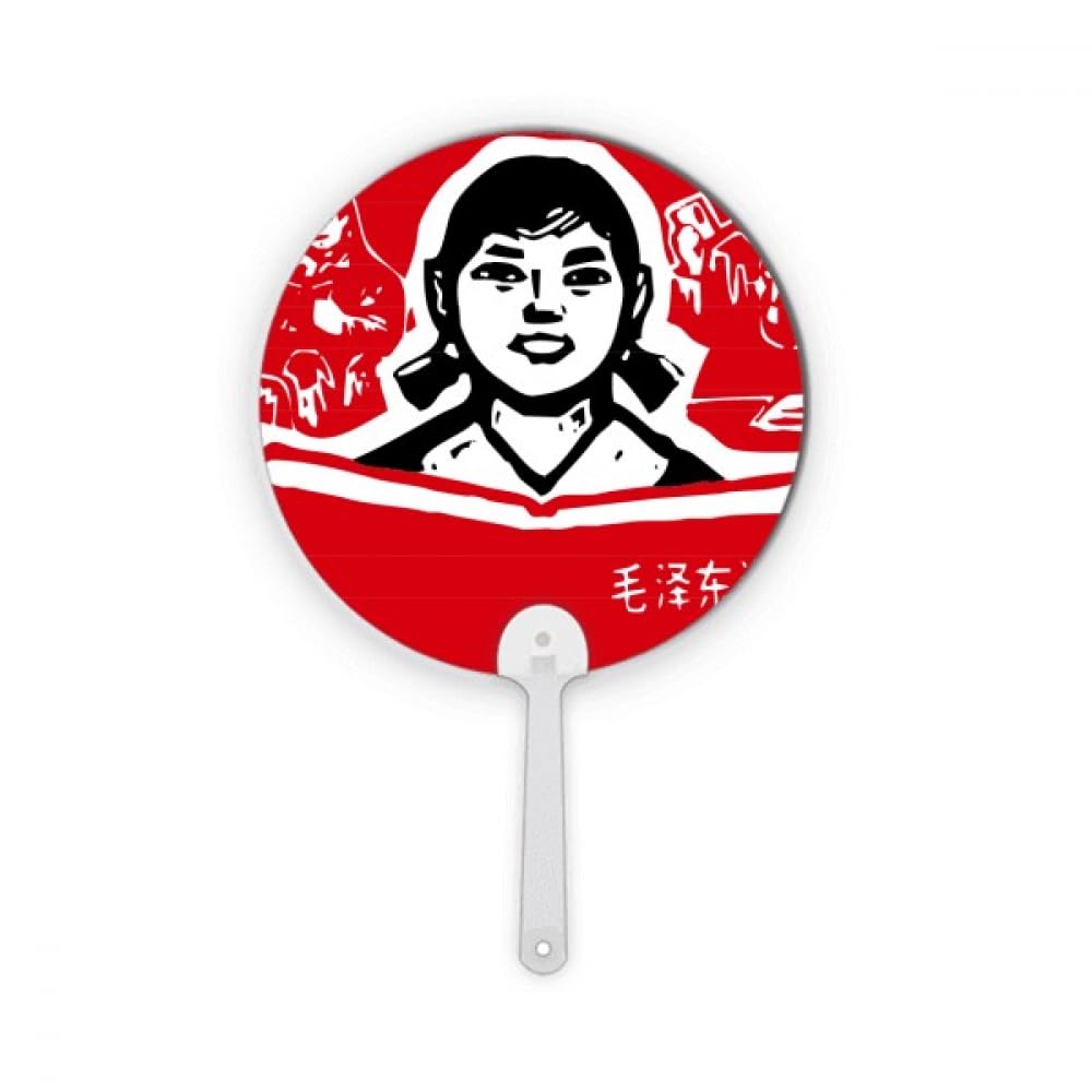 Éventail chinois robuste et léger pour décoration murale thématique