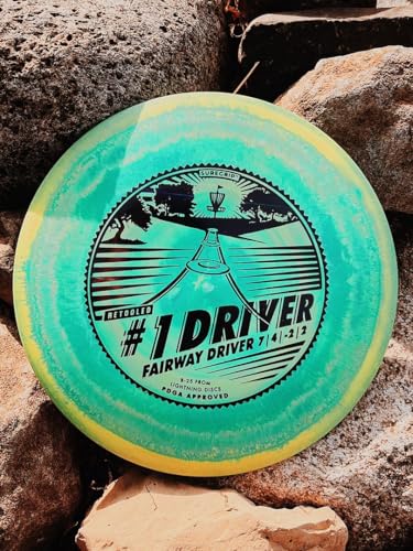Lightning Sure Grip #1 Driver [Retool] – Fairway Driver Golf Disc (7 | 4 | -2 | 2) with Maximum Glide and Control