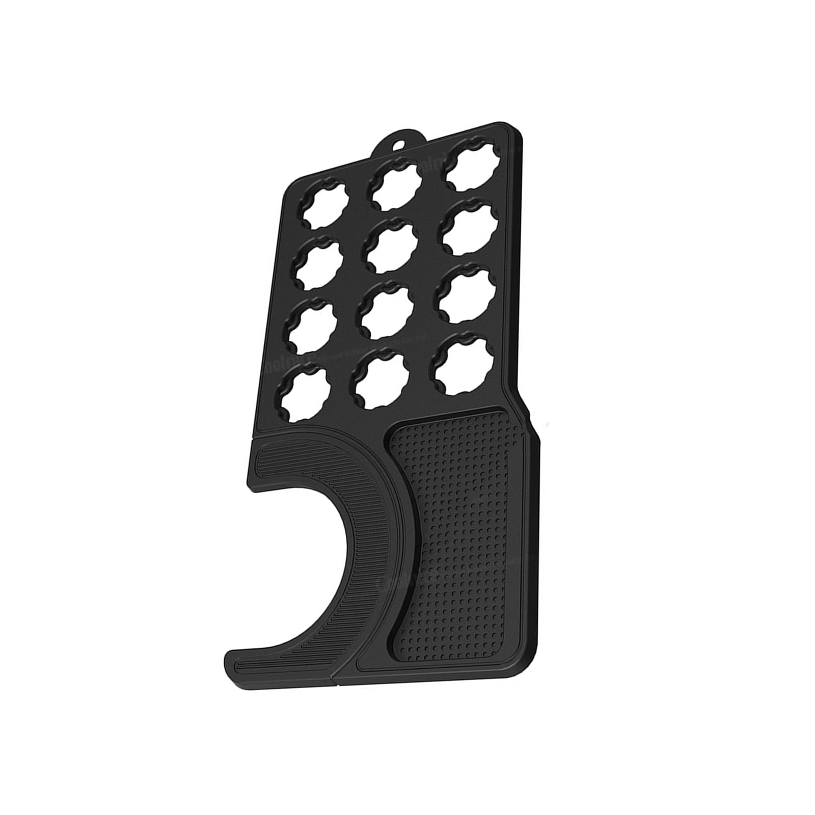 Tsophreniq 2 In1 Coffee Pods Organizers Silicone Mat Espresso Machine Station Accessories Counters Protector for Home Offices Silicone Mat for Countertop