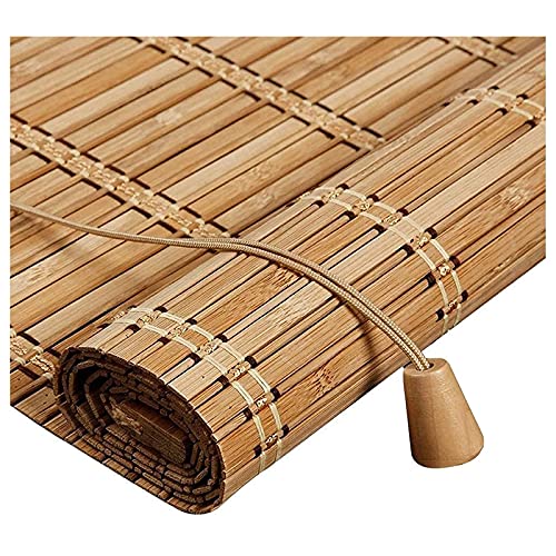 YSJX Sichtschutz Rollo für Fenster und Türen,Bambusrollo wetterfest...