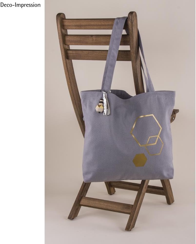 RAYHER Bag, Grey, 46x35 cm. 330 g/m² image 4